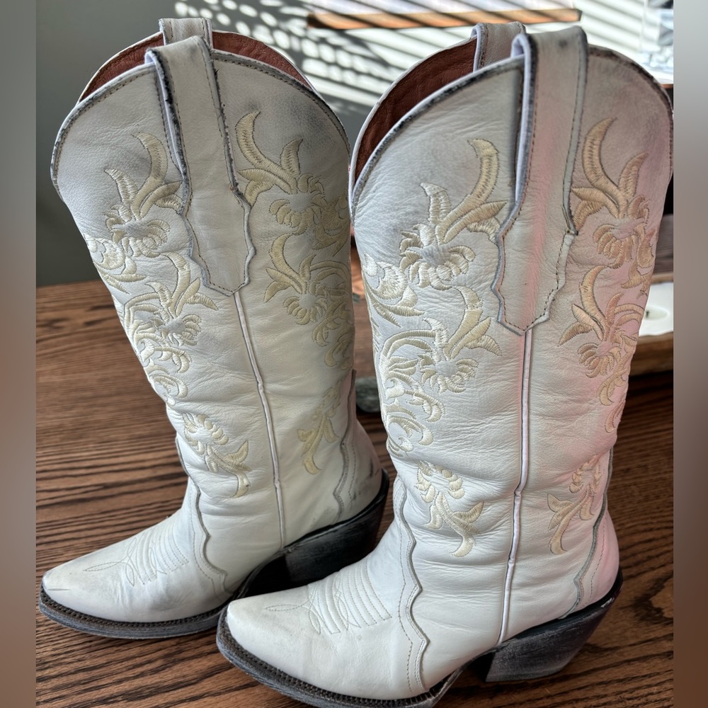 Tanner Mark Brand Cowgirl Boots Size 8.5 - Barely Worn